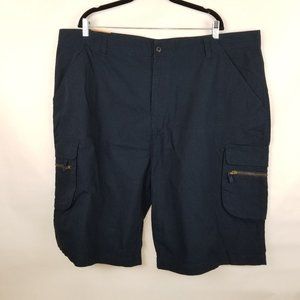 Khaki Safari Cargo Shorts New With Tags Size 46 Blue